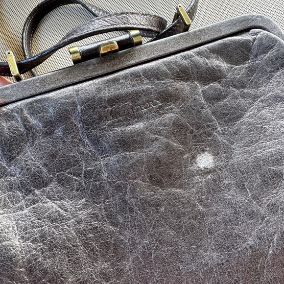 Burberry Vintage Brown Leather Handbag - Picture 15 of 15